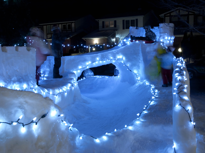 Junkyard Symphony's Super Snow Slide